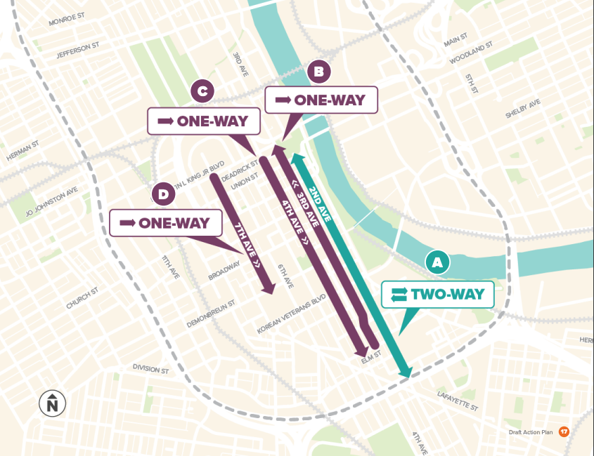Downtown map